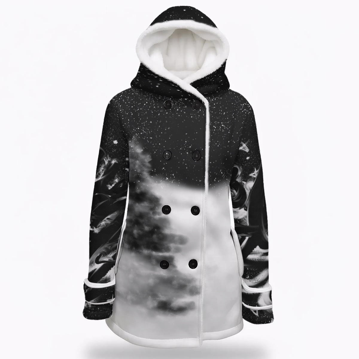 Sous Les Étoiles Fleece Winter Coat Pour Femmes et Tous by Sincerely Jasmine McMorran