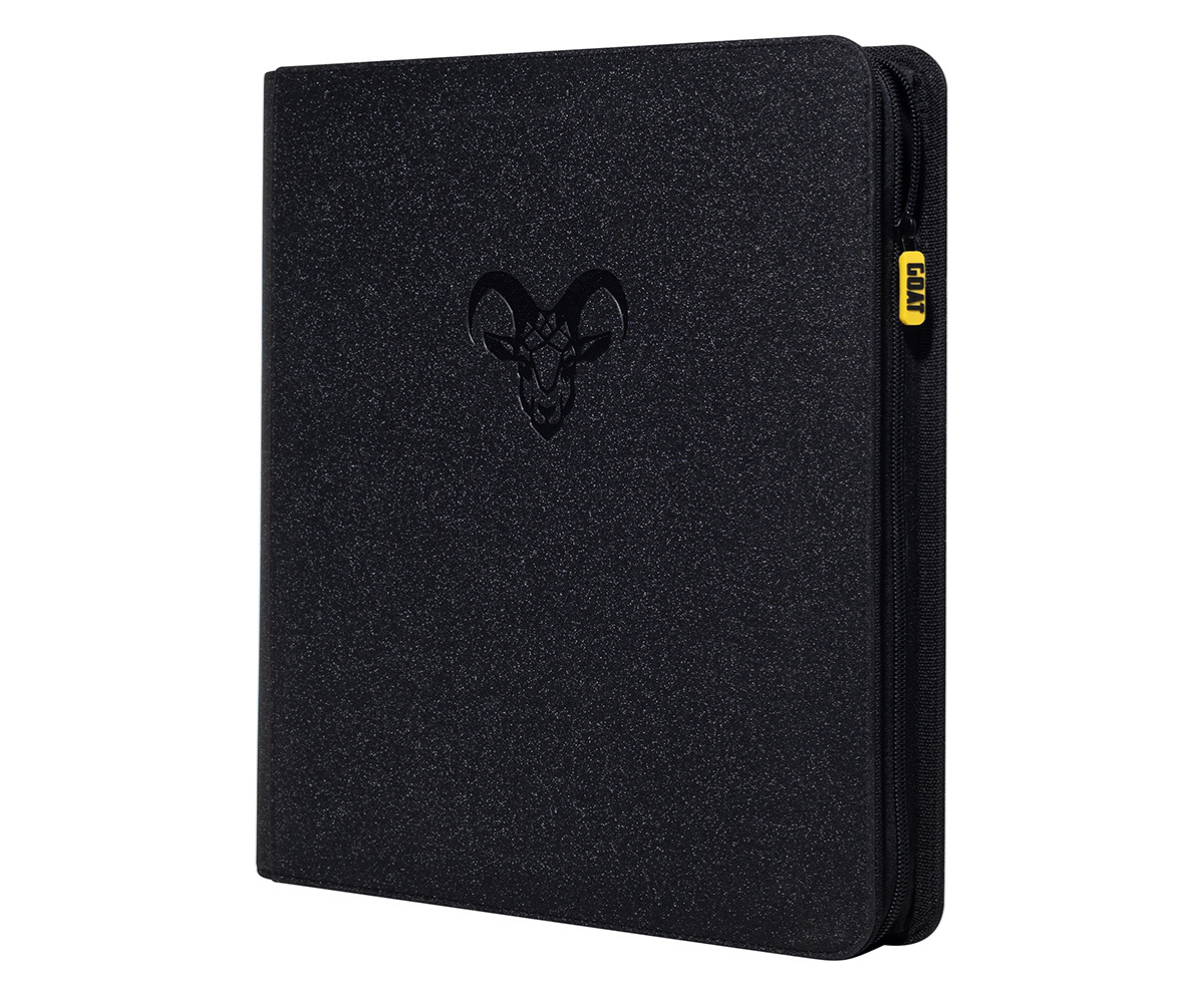 "Stay Flat" Card Binder
