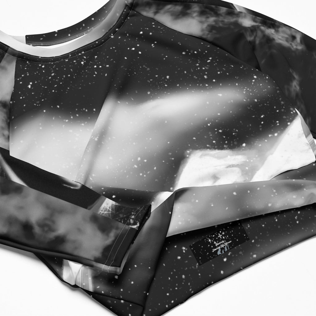 The Abyss: Signature Long-Sleeve Crop Top
