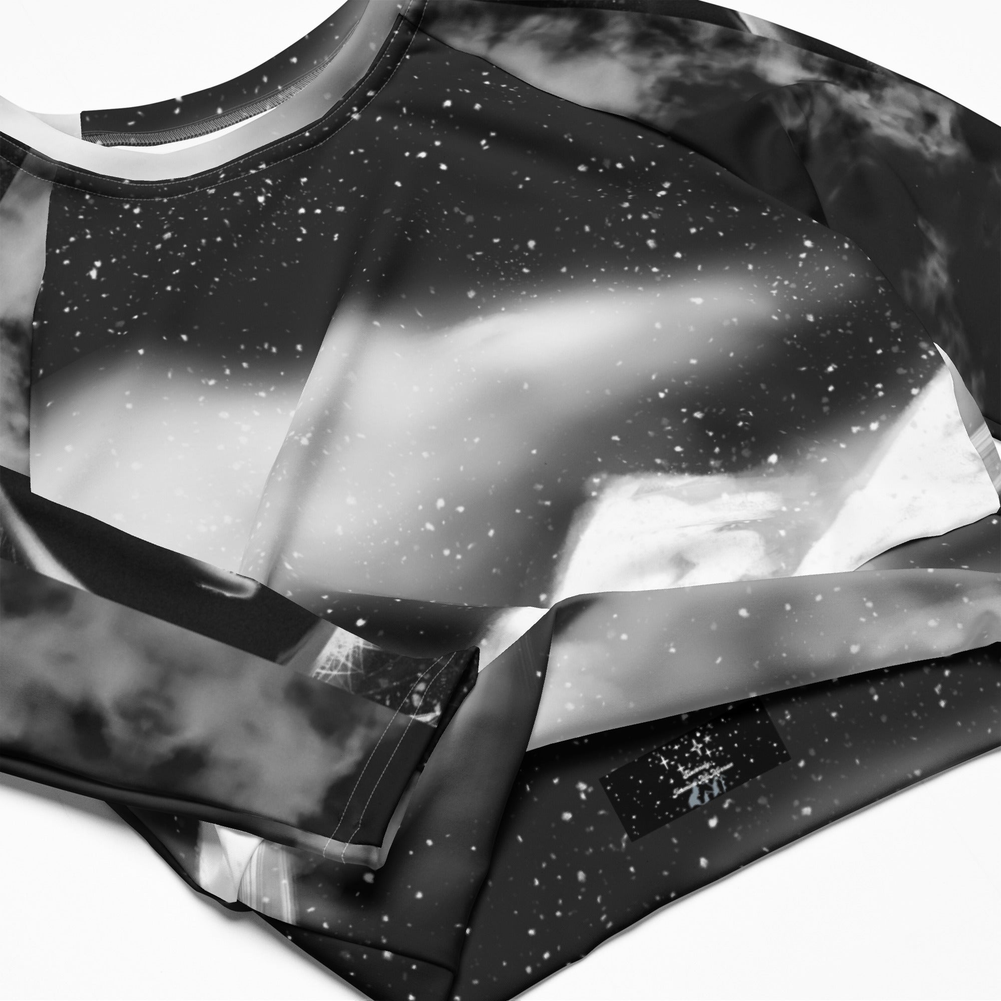 The Abyss: Signature Long-Sleeve Crop Top