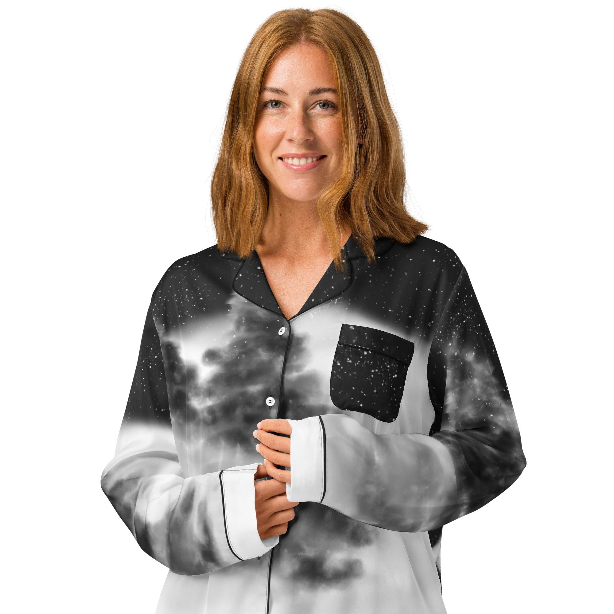 Pluto and Back Pajama Top by Sincerely Jasmine McMorran
