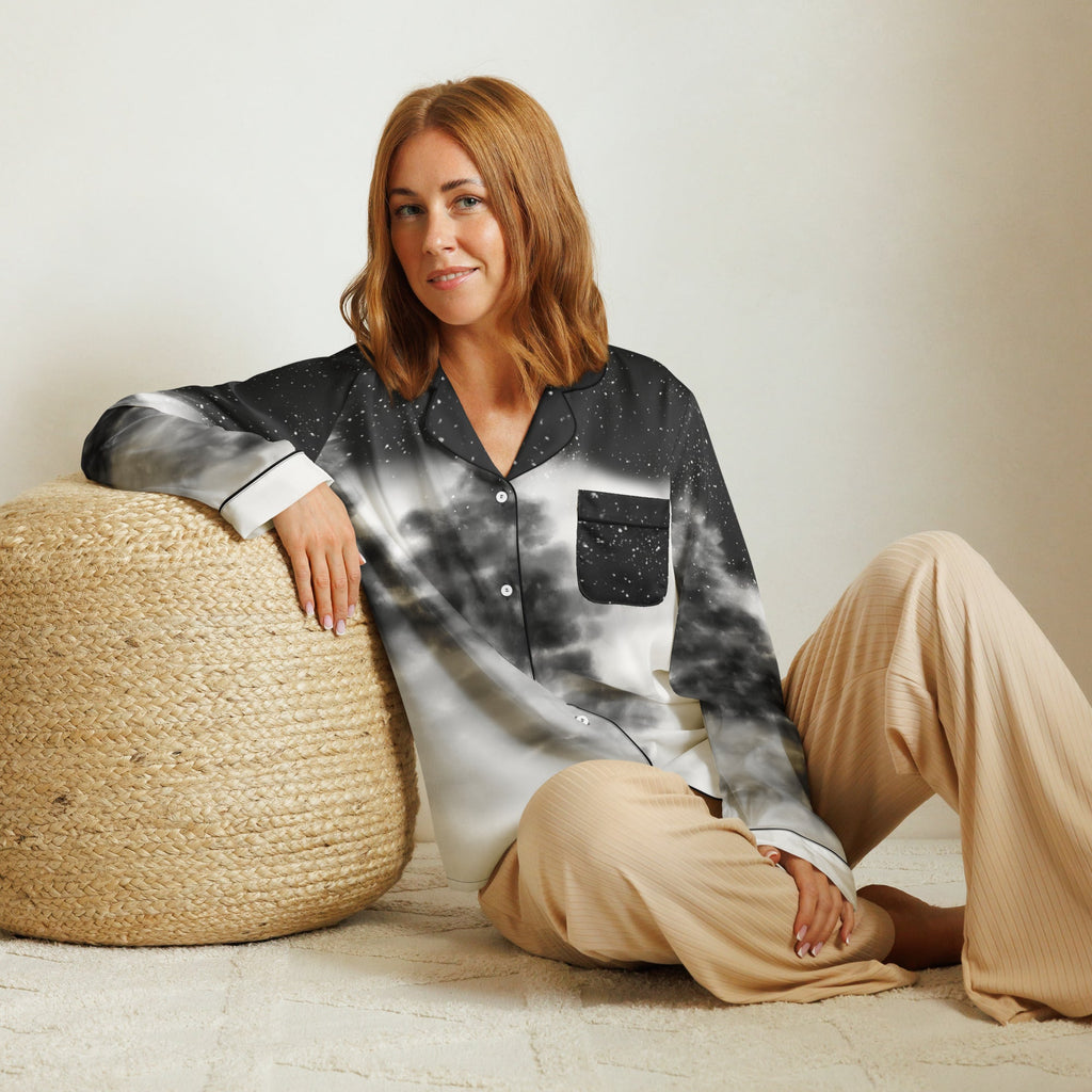 Pluto and Back Pajama Top by Sincerely Jasmine McMorran