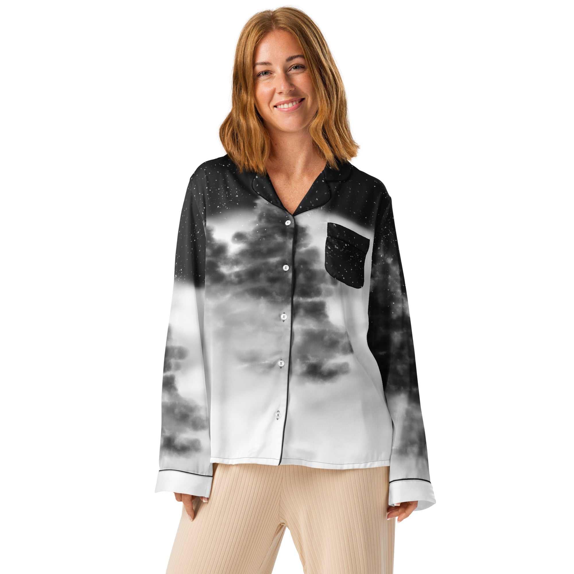 Pluto and Back Pajama Top by Sincerely Jasmine McMorran